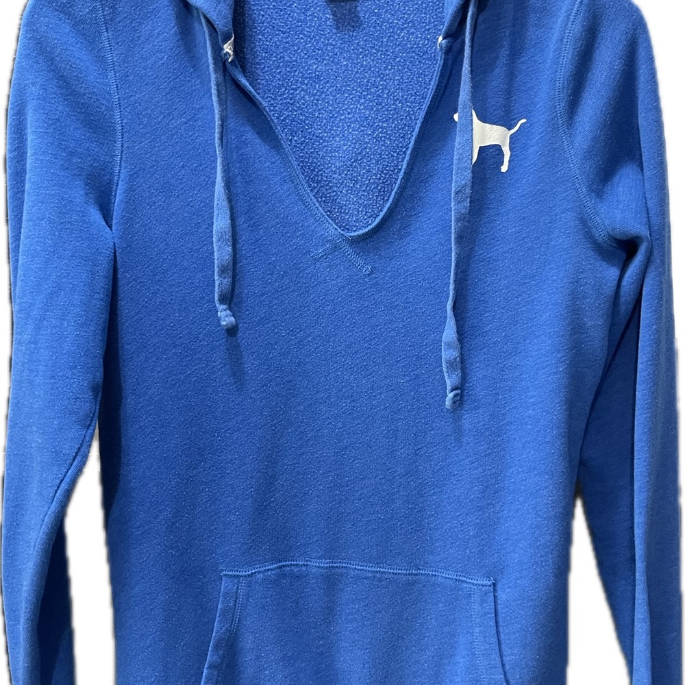 PINK Victoria's Secret Vibrant Blue Hoodie